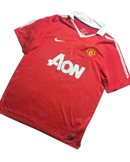 Manchester United Football Shirt Home 2010/2011 Carrick 16 (L)