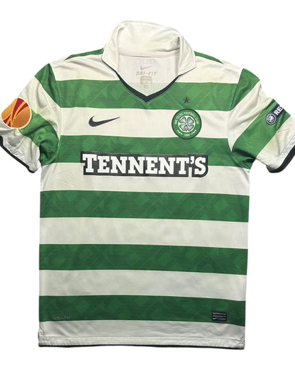 Celtic Football Shirt Home 2010/2012 Hooper 88 Europa League (M)
