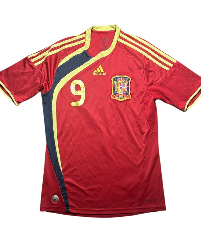 Spain Football Shirt 2009 Confederations Cup Home Torres 9 (S)