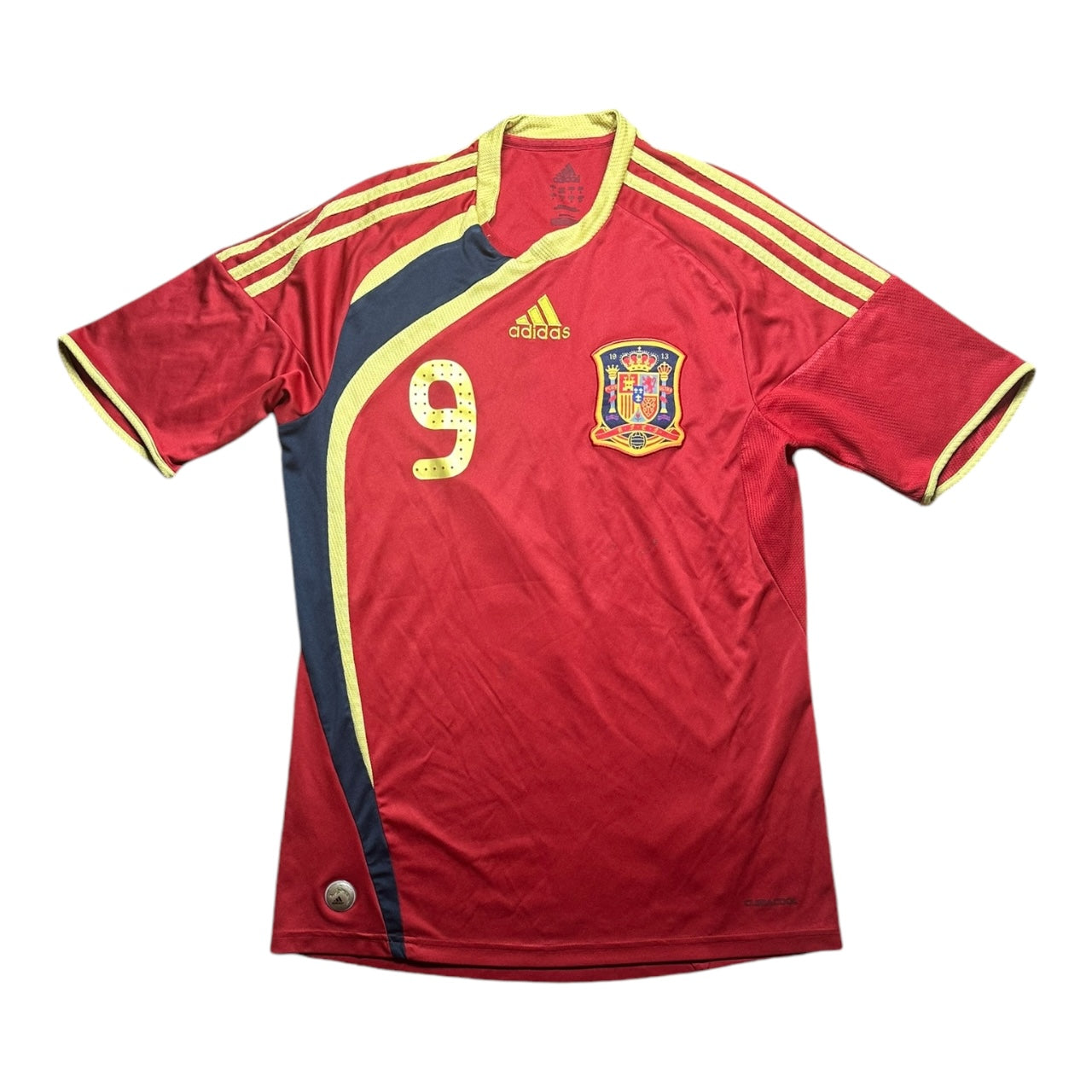 Spain Football Shirt 2009 Confederations Cup Home Torres 9 (S)