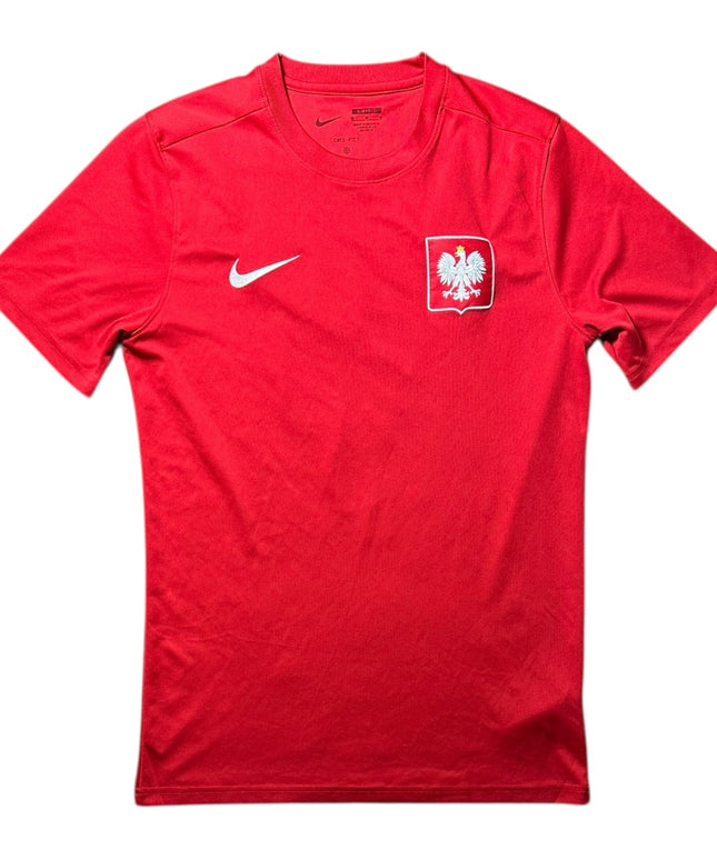 Poland Football Shirt Away 2016 Lewandowski 9 (M)