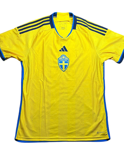 Sweden Football Shirt 2022 Home (L)