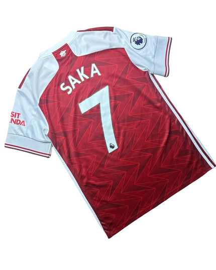 Arsenal 2020/2021 Home Football Shirt Saka 7 (M)
