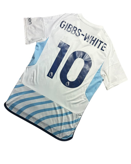Nottingham Forest Football Shirt Away 2023/2024 Gibbs White 10 (M)