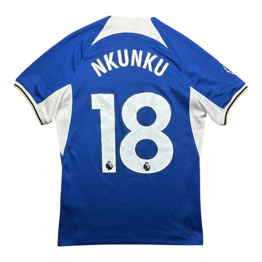 Chelsea Football Shirt Home 2023/2024 Home Nkunku 18 (S)