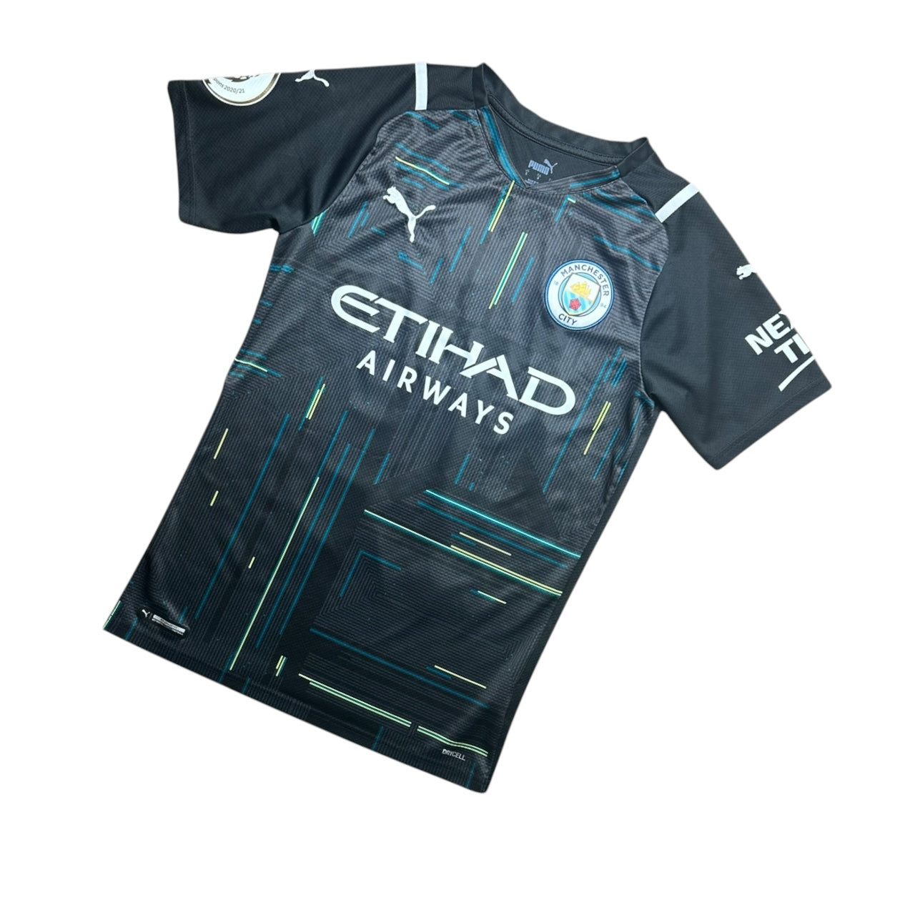 Manchester City Football Shirt 2021/2022 Goalkeeping Shirt Ederson M. 31 (S)