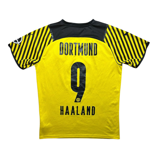 Borussia Dortmund Football Shirt Home 2021/2022 Haaland 9 (M)