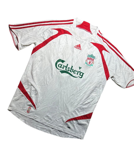 Liverpool Football Shirt 2007/2008 Away Gerrard 8 (L)