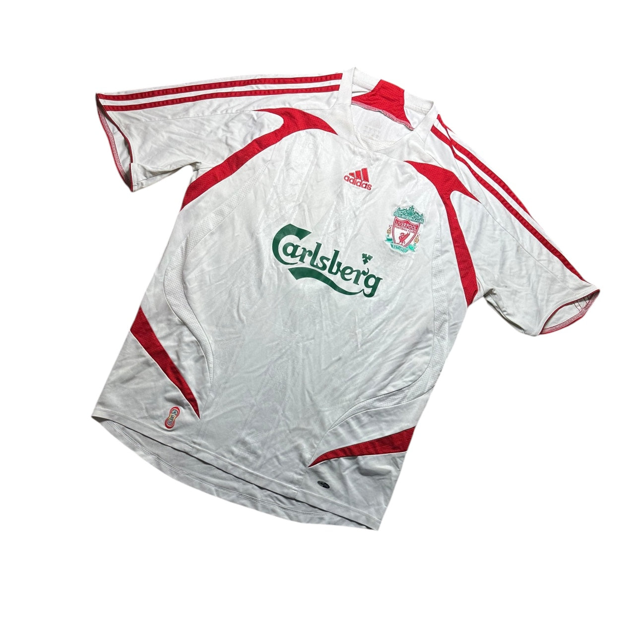 Liverpool Football Shirt 2007/2008 Away Gerrard 8 (L)