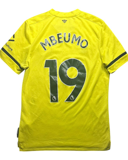 Brentford Football Shirt Away 2021/2022 Mbeumo 19 (M)