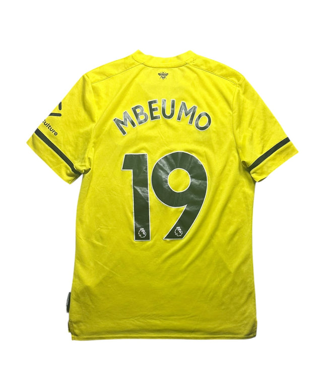 Brentford Football Shirt Away 2021/2022 Mbeumo 19 (M)