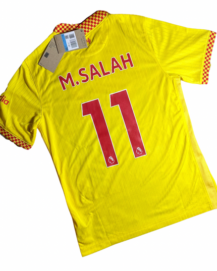 Liverpool FC 2021/2022 Third Football Shirt Salah (11)