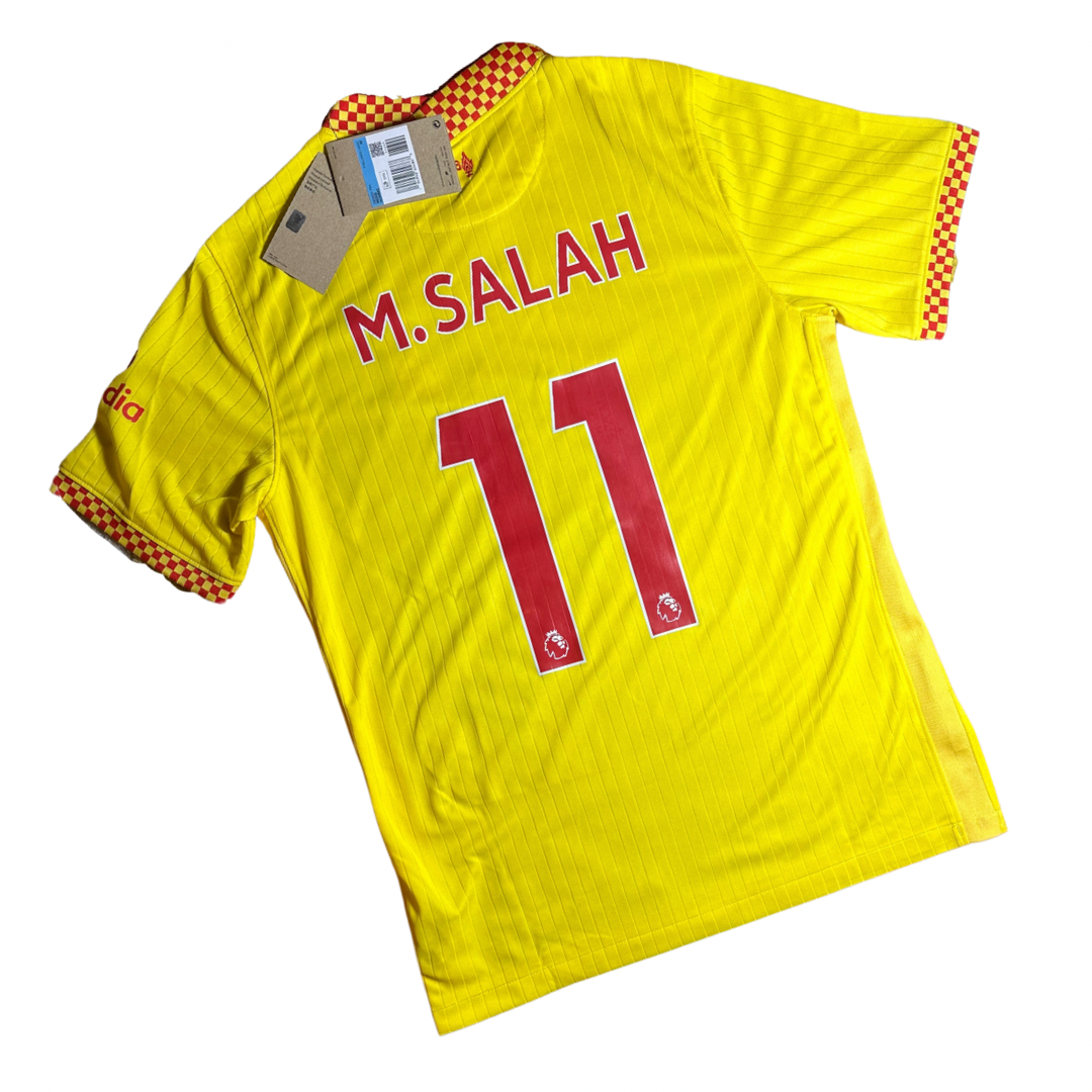 Liverpool FC 2021/2022 Third Football Shirt Salah (11)