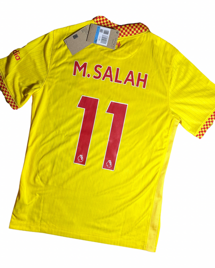Liverpool FC 2021/2022 Third Football Shirt Salah (11)