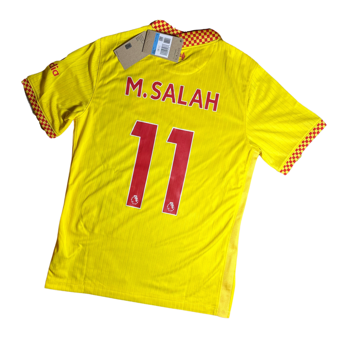 Liverpool FC 2021/2022 Third Football Shirt Salah (11)