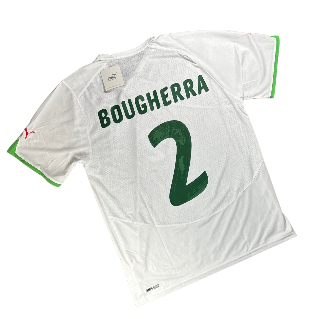 Algeria 2010/2011 Home Football Shirt Bougherra (2)