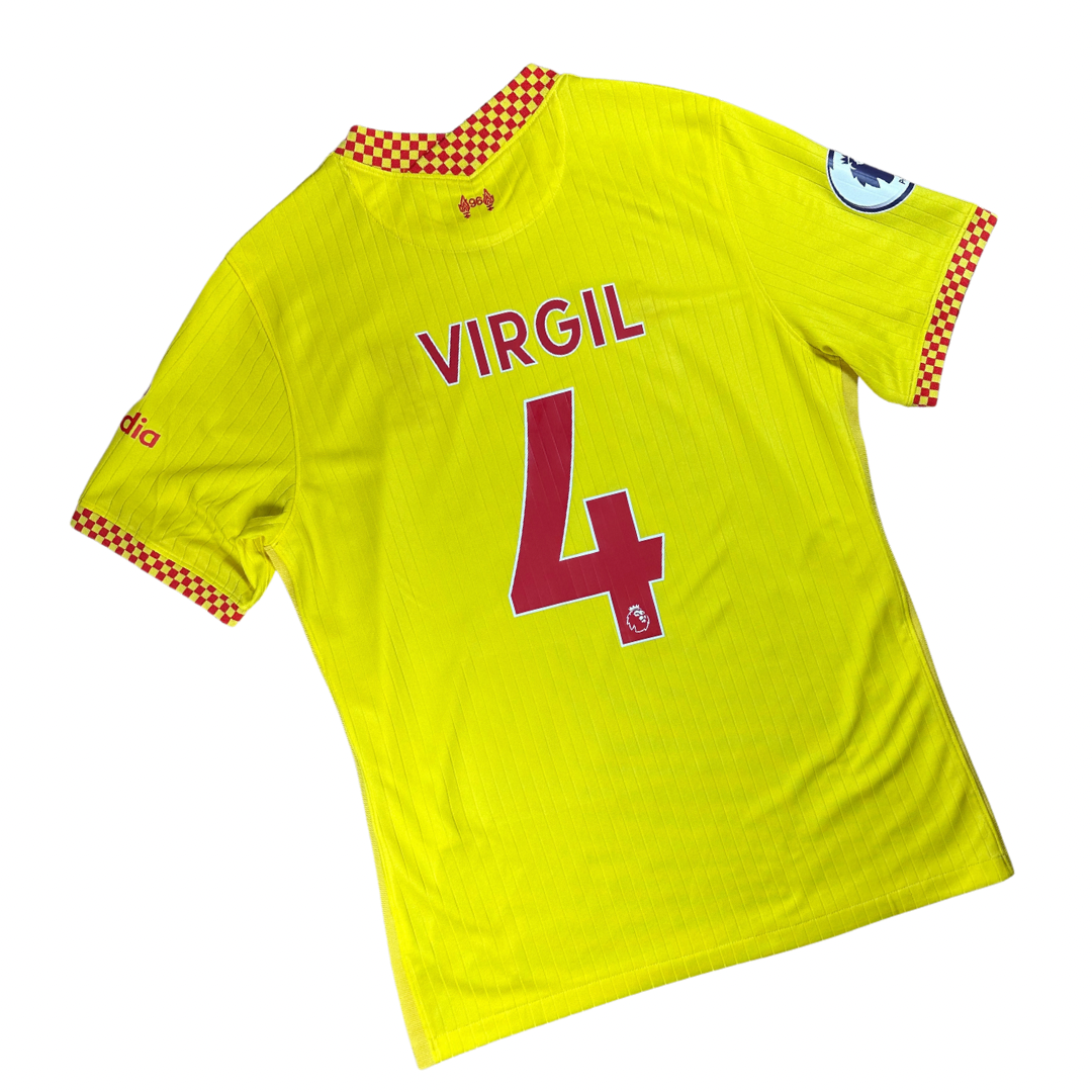 Liverpool 2021/2022 Third Football Shirt Virgil (4)