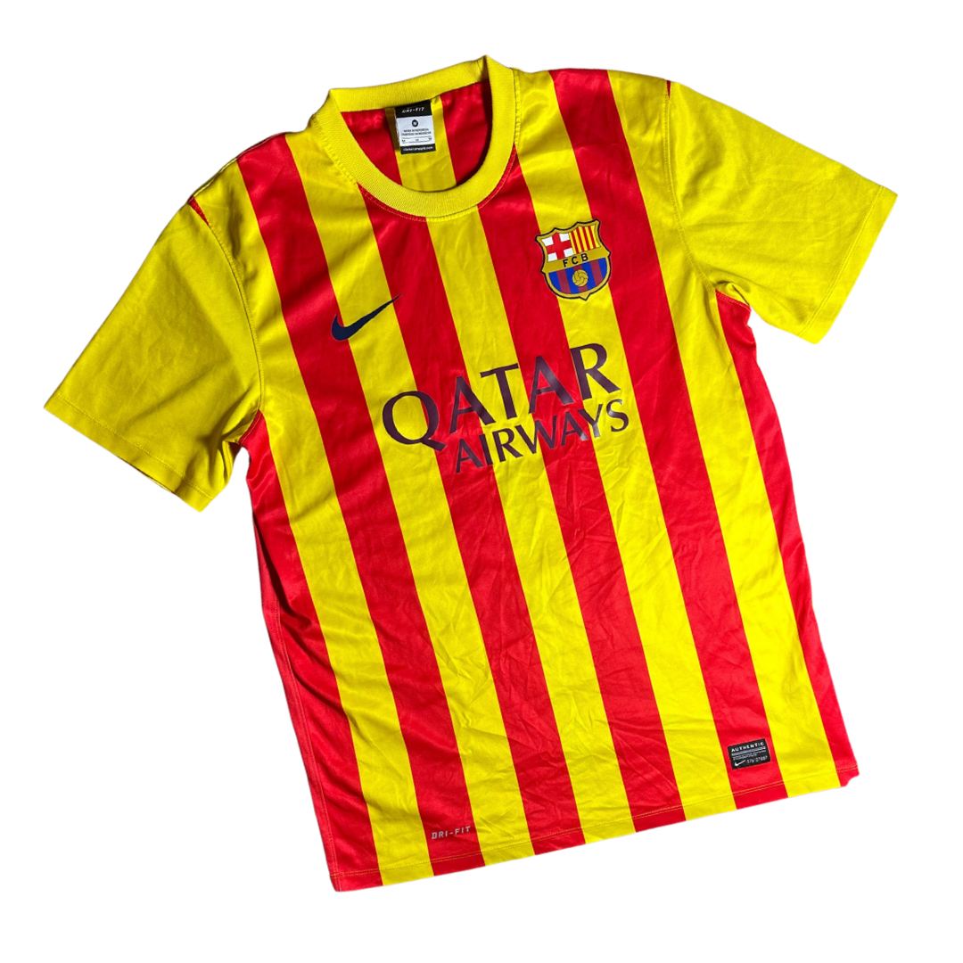 Barcelona FC 2013/2014 Away Football Shirt