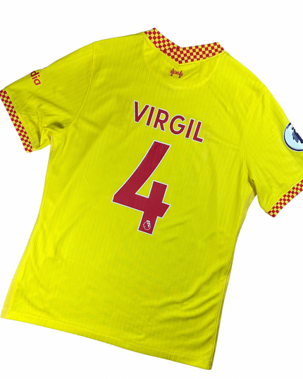 Liverpool 2021/2022 Third Football Shirt Virgil (4)