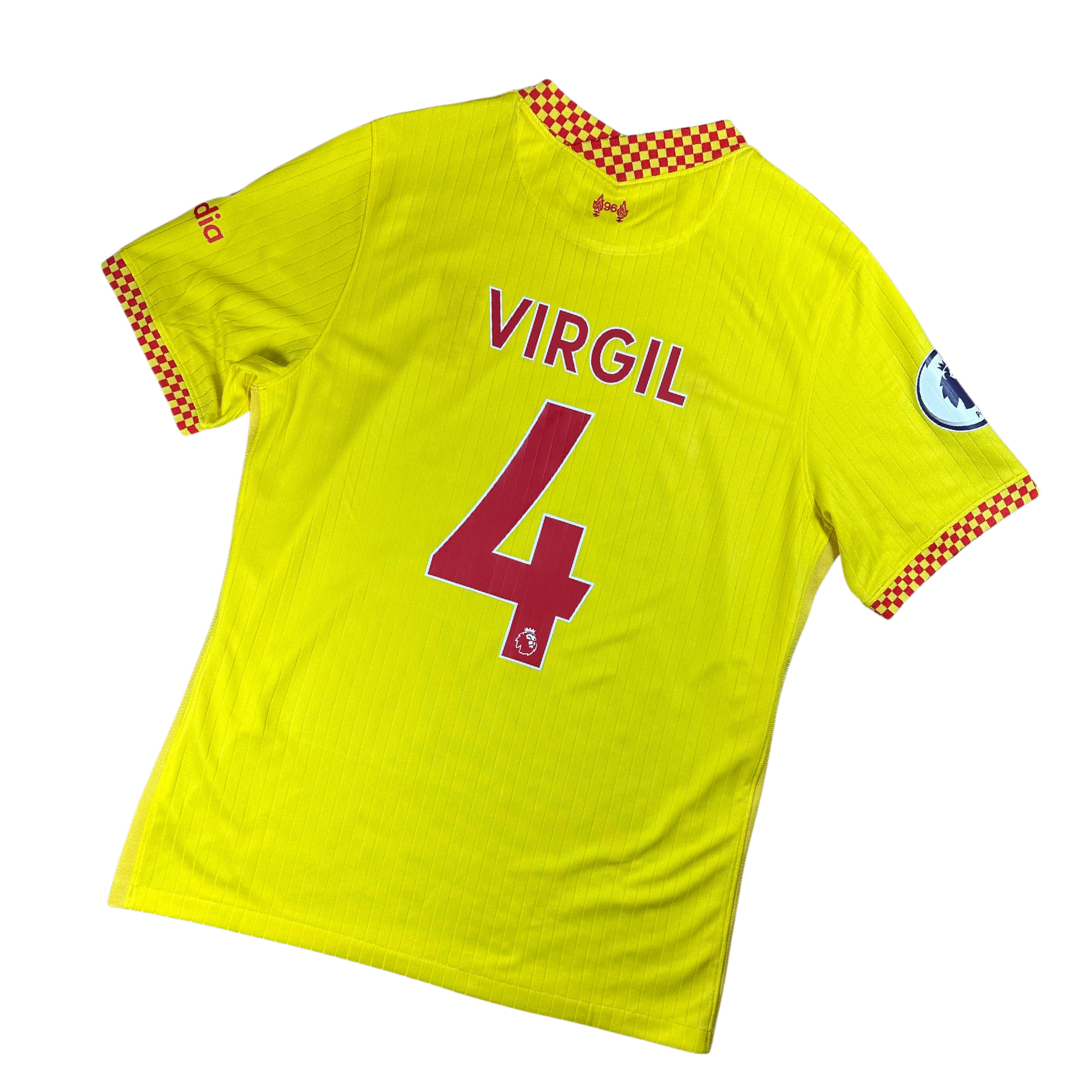 Liverpool 2021/2022 Third Football Shirt Virgil (4)