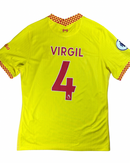 Liverpool 2021/2022 Third Football Shirt Virgil (4)