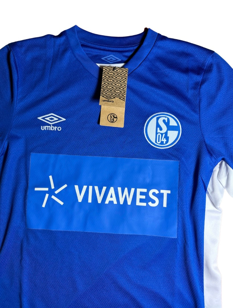 S04 FC Schalke 2019/2020 Home Football Shirt