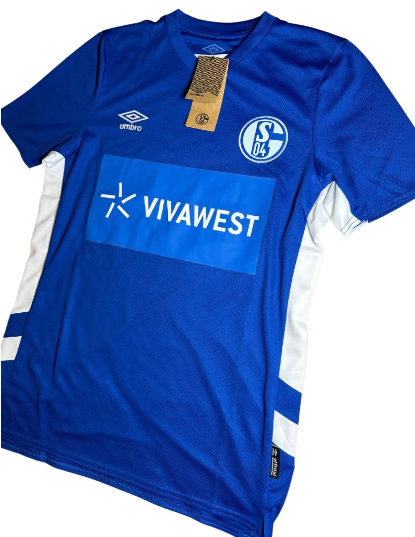 S04 FC Schalke 2019/2020 Home Football Shirt