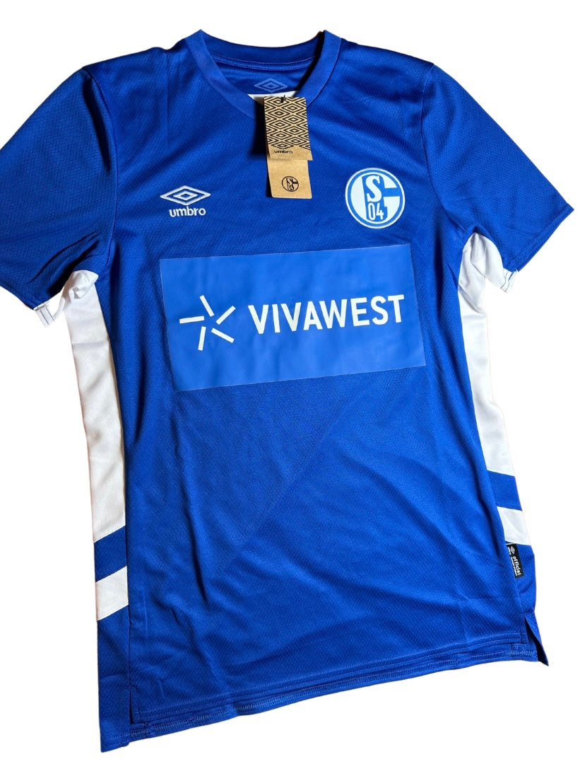 S04 FC Schalke 2019/2020 Home Football Shirt